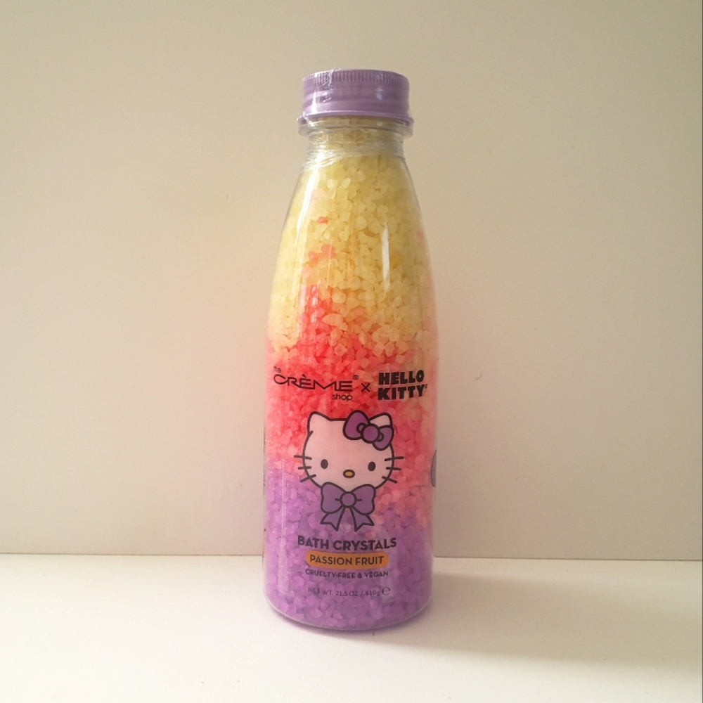 The Creme Shop x Hello Kitty Bath Crystals Passion Fruit